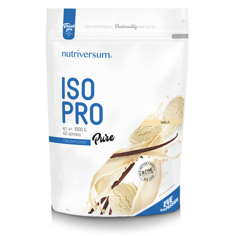 Nutriversum - ISO Pure Vanilla 1 KG (40 Servings)