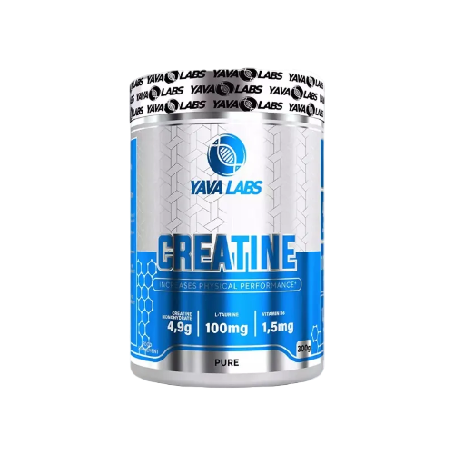 Yava Labs - Creatine 300g – Pure Creatine Monohydrate for Strength, Power & Recovery (60 Servings)