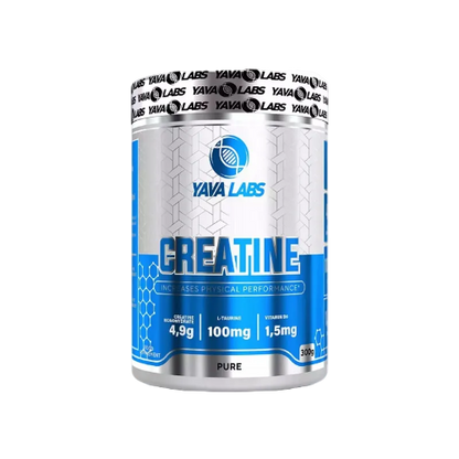 Yava Labs - Creatine 300g – Pure Creatine Monohydrate for Strength, Power & Recovery (60 Servings)