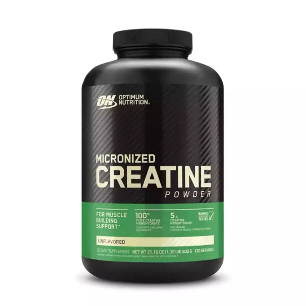Optimum Nutrition Creatine Micronized – 600g – 120Serv