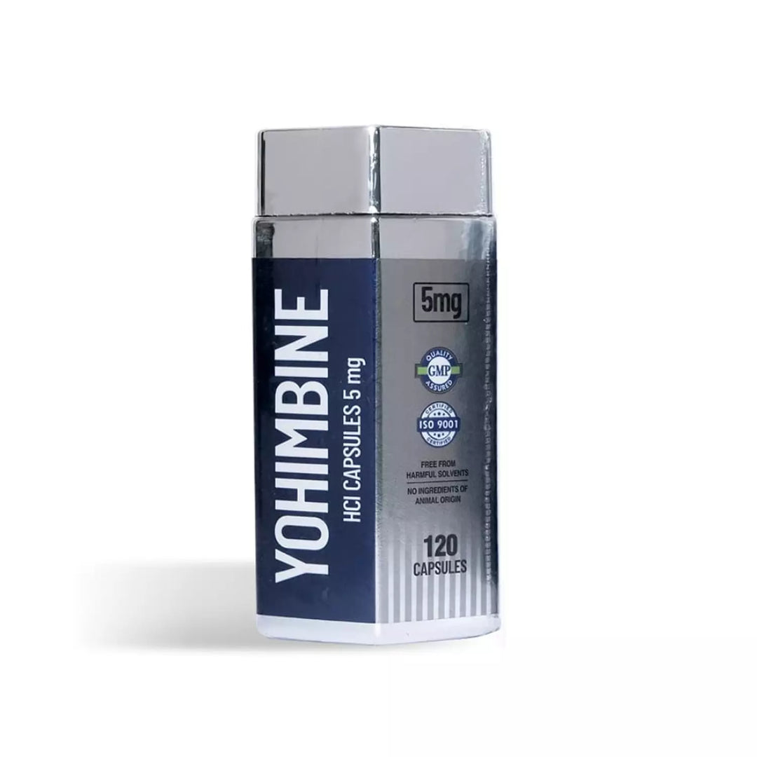 Cooper Pharma Yohimbine HCL 5mg – 120 Capsules