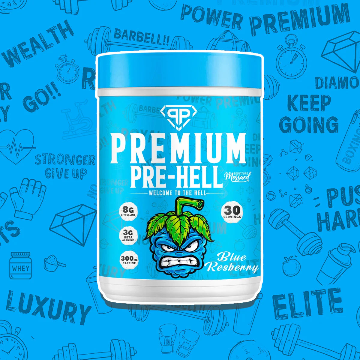 Premium Pre-Hell Pre-Workout | 30 servings