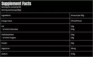 66serv-  marvelous nutrition whey protien-