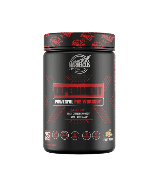 Marvelous Nutrition - Experiment - Pre-Workout (25 Servings)