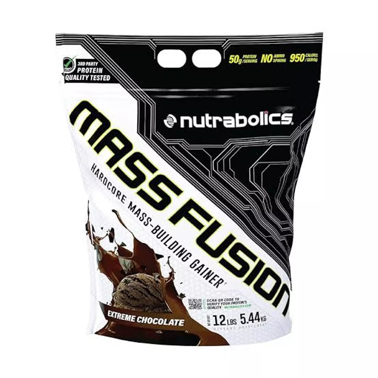 Optimum Nutrabolics - Super Muscle Mass 6.9KG - Mass Gainer for Muscle & Weight Gain (20 Servings)