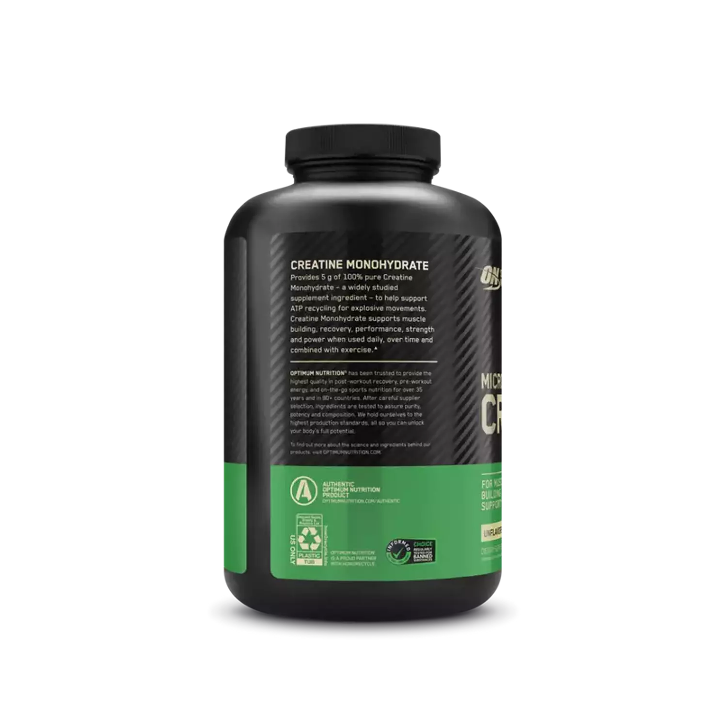 Optimum Nutrition - Creatine Monohydrate 600g (120 Servings)