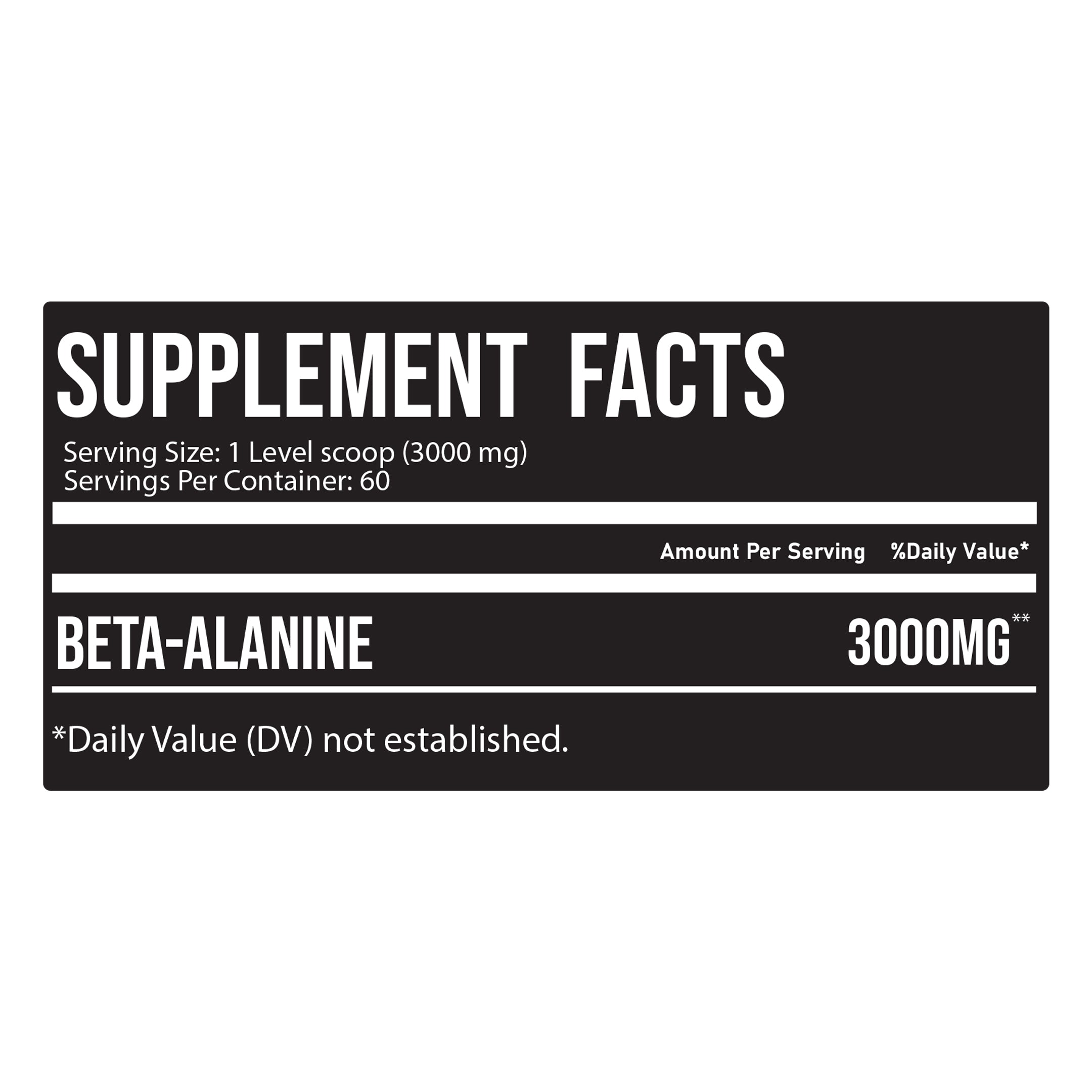 Legend Labs - Beta Alanine Unflavored 180g (60 Servings)