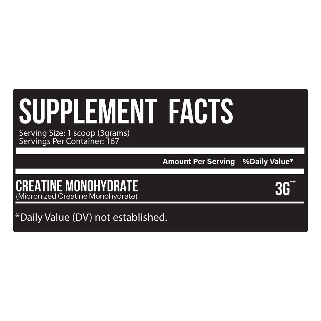 Lls Creatine Monohydrate 100% Micronized - 167 Servings