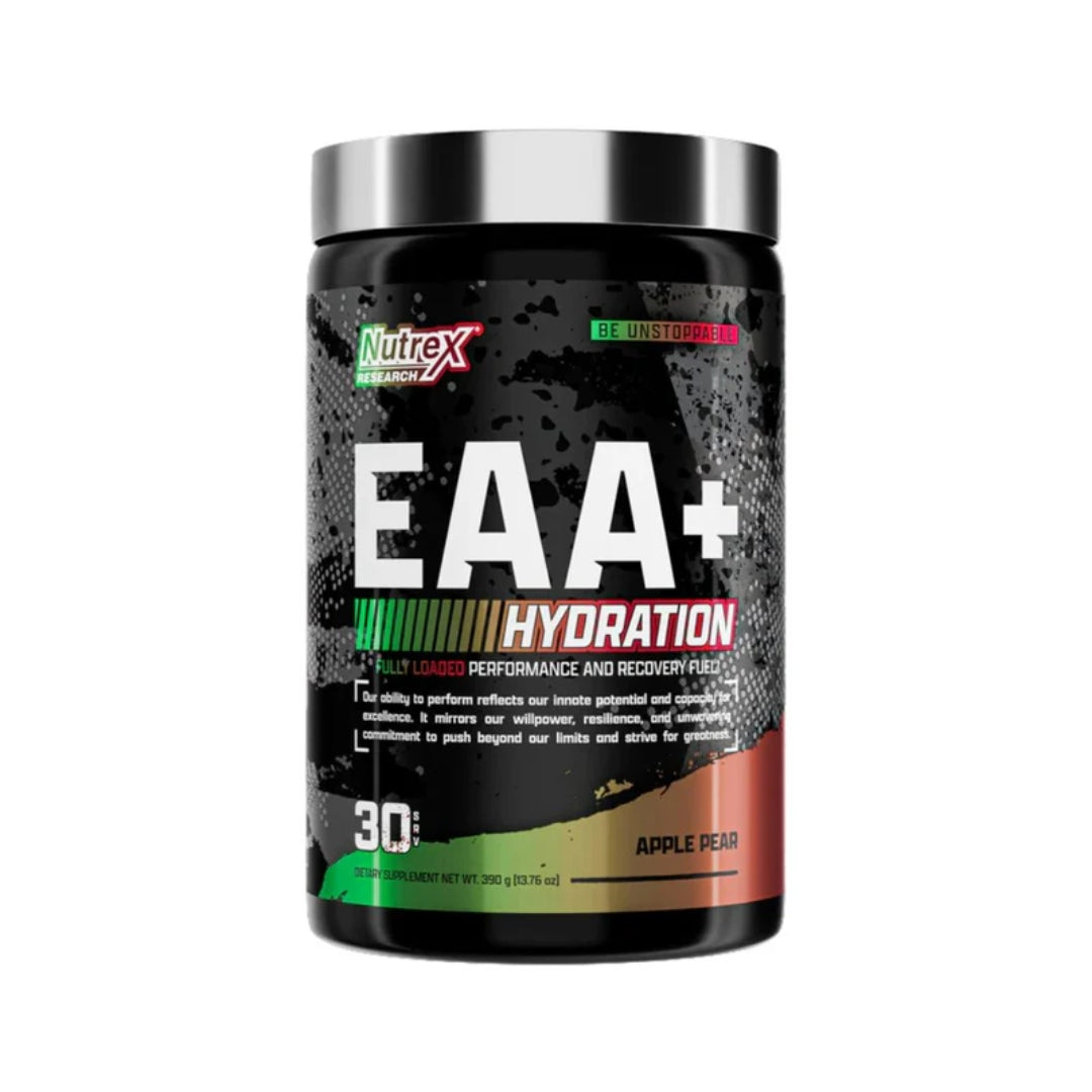 Nutrex EAA+ Hydration – Essential Amino Acids & Electrolytes (30 Servings)