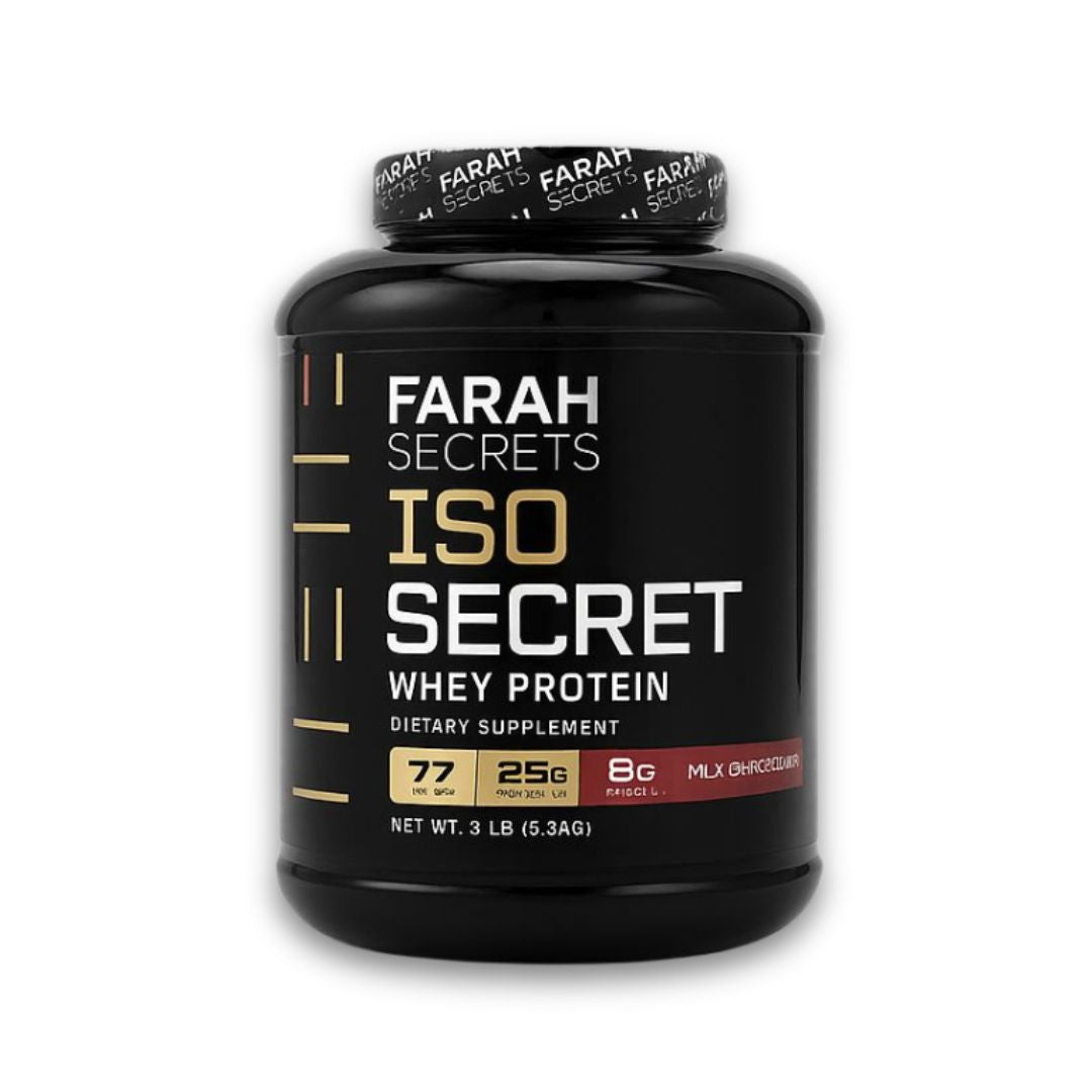 Farah Secret ISO Protein – 2.3kg, 77 Servings, High-Quality Protein
