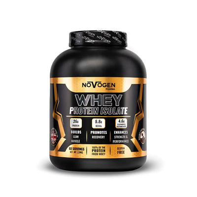 Novogen Pharma - Whey Protein Isolate - 2kg - 60 Servings