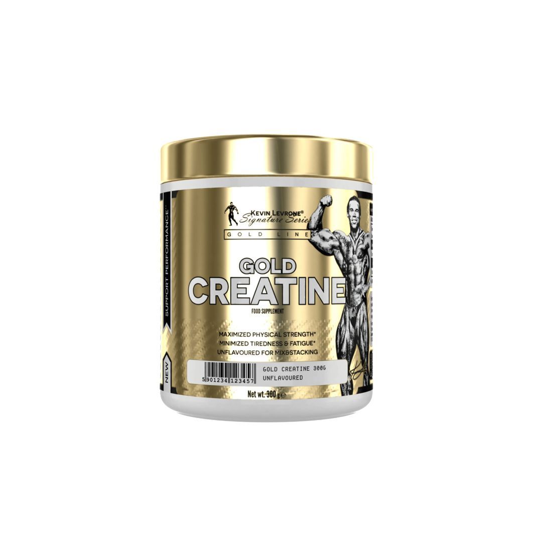 Kevin Levrone Gold Creatine – 60 Servings, 300g – Supports Strength, Power & Muscle Recovery