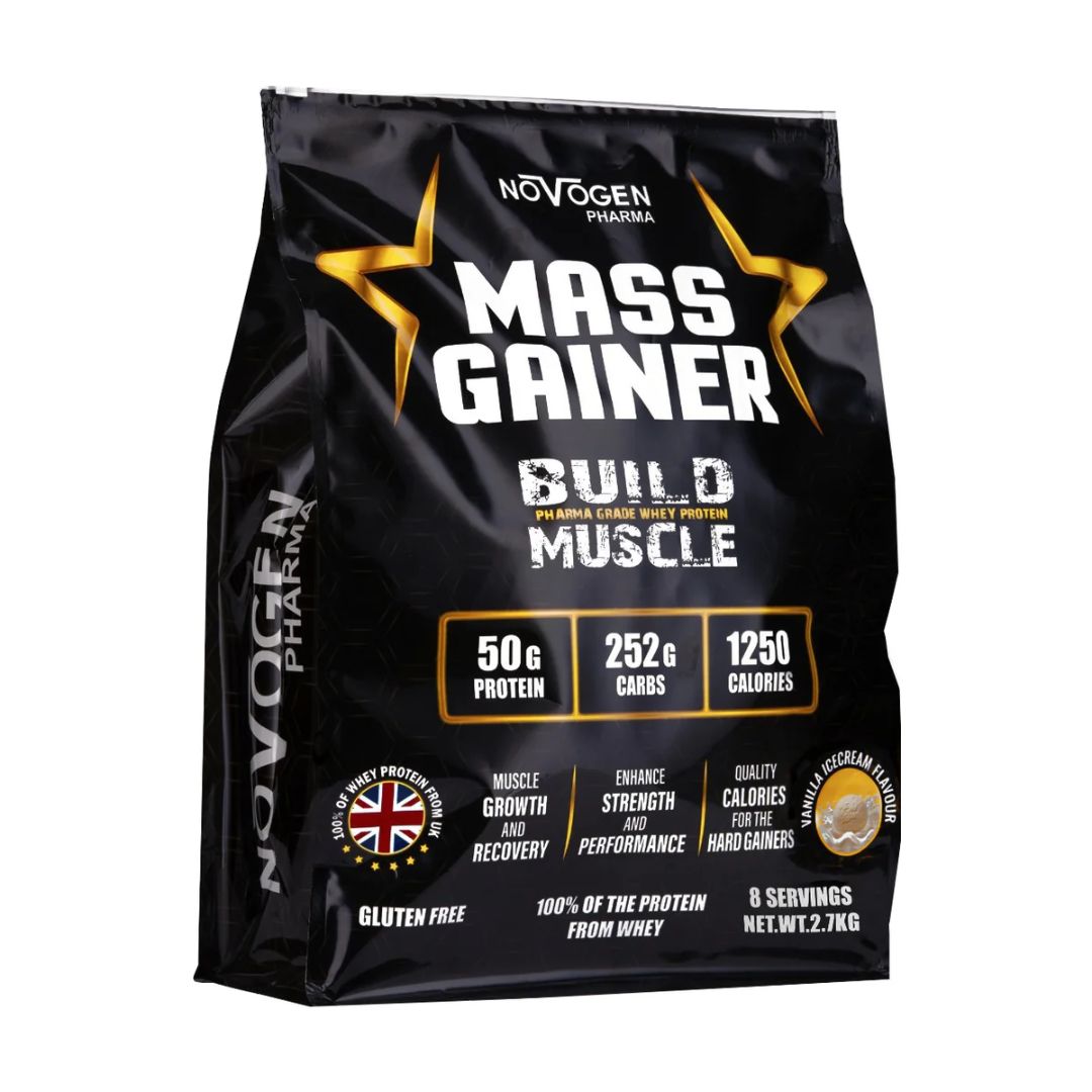 Novogen Pharma- Mass Gainer – Weight & Muscle Gain Supplement