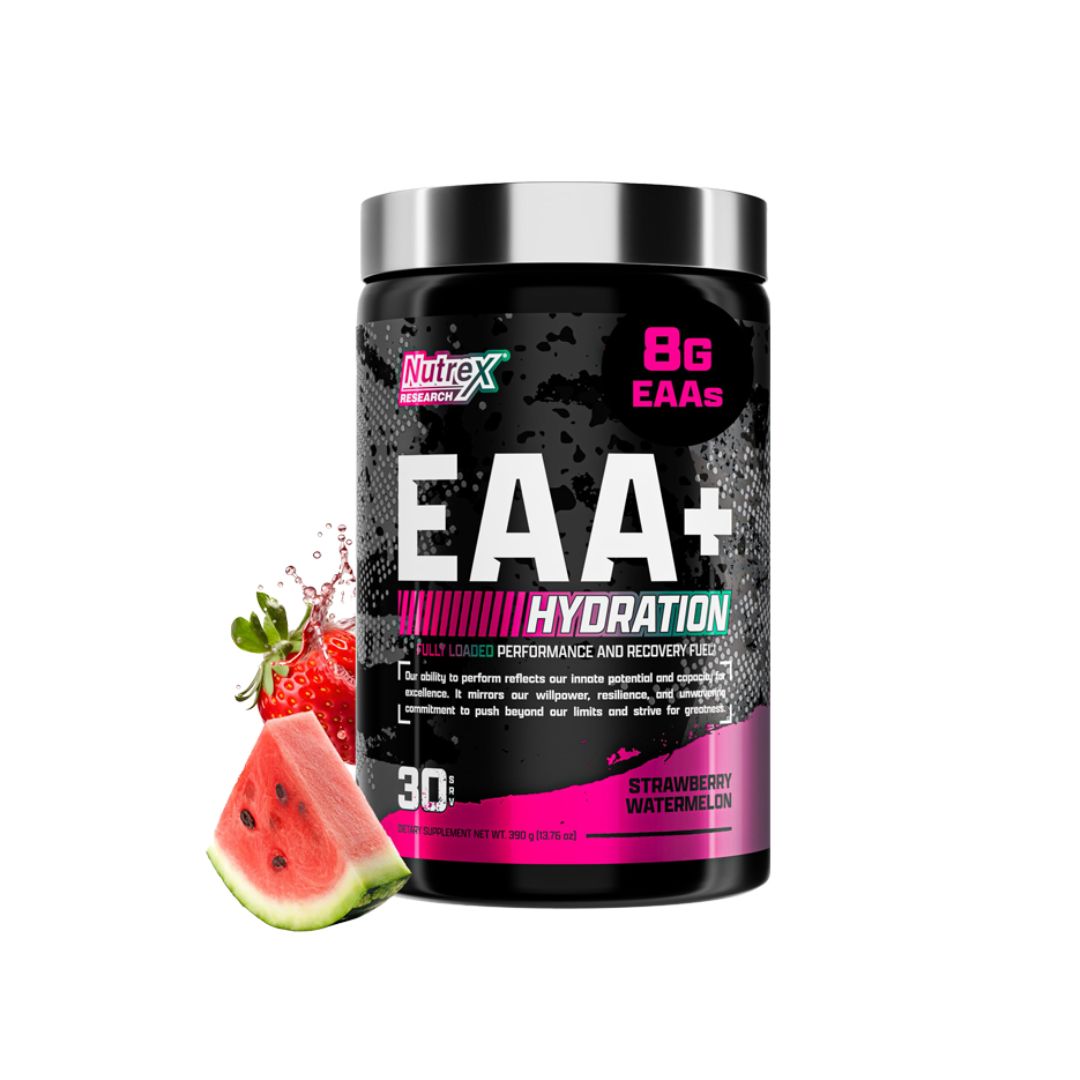 Nutrex EAA+ Hydration – Essential Amino Acids & Electrolytes (30 Servings)