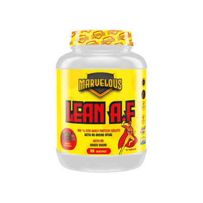 Marvelous Nutrition Lean A.F 100% Whey Protein Isolate 2kg (80 Servings)