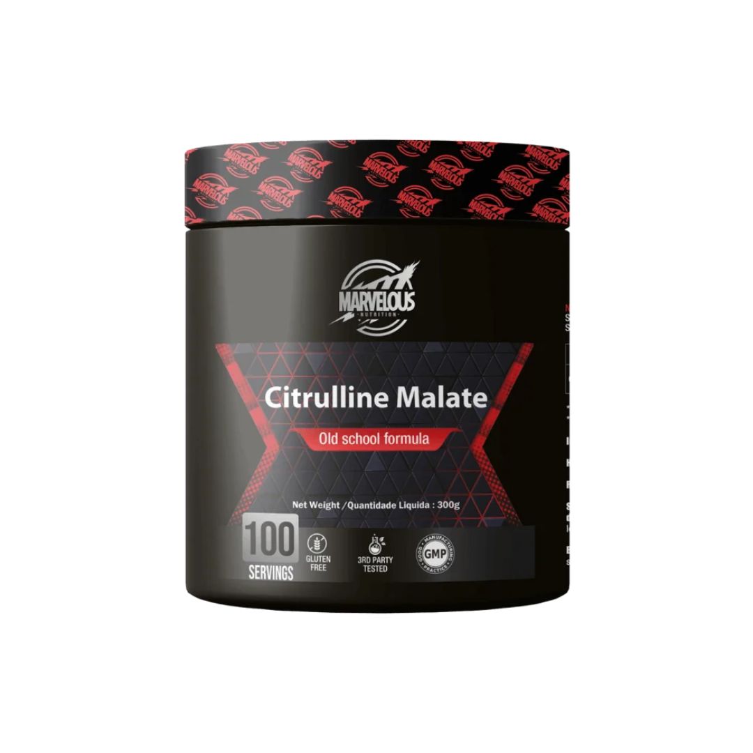 Marvelous Nutrition - Citrulline Malate 300g – 100 Servings