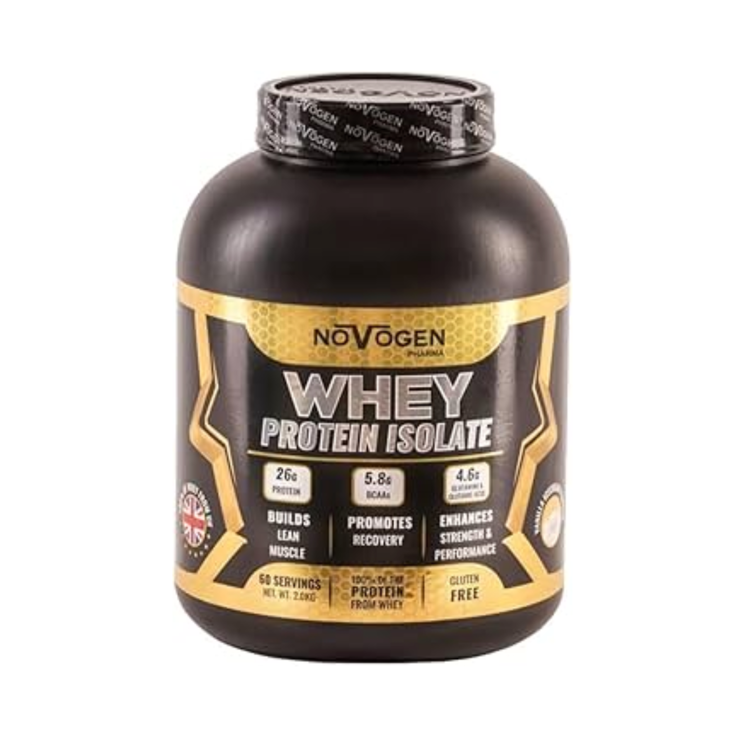 Novogen Pharma - Whey Protein Isolate 1kg - 30 Servings