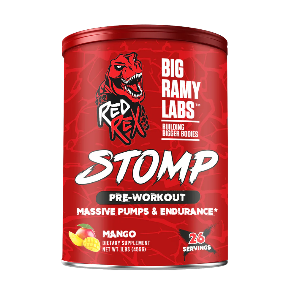 Big Ramy Labs Red Rex Stomp – Pre‑Workout - 26 Servings