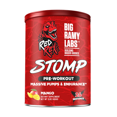 Big Ramy Labs Red Rex Stomp – Pre‑Workout - 26 Servings