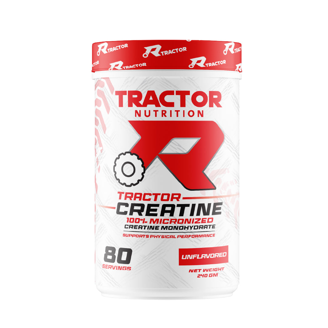 Tractor Pure Creatine Monohydrate | 240g - 80 Servings (Unflavored)