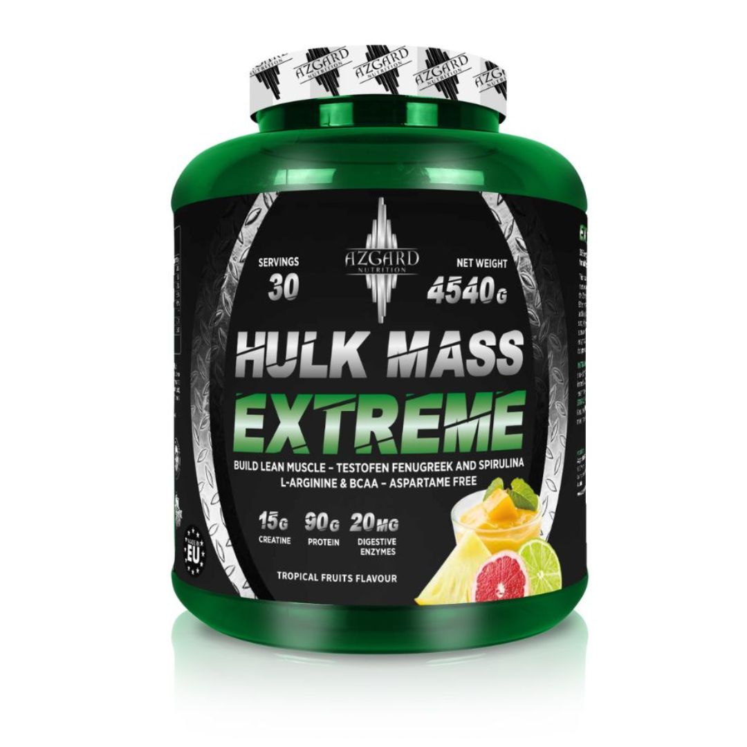 Azgard Nutrition Hulk Mass Extreme – Weight & Muscle Gainer 4.5kg - 30 Servings