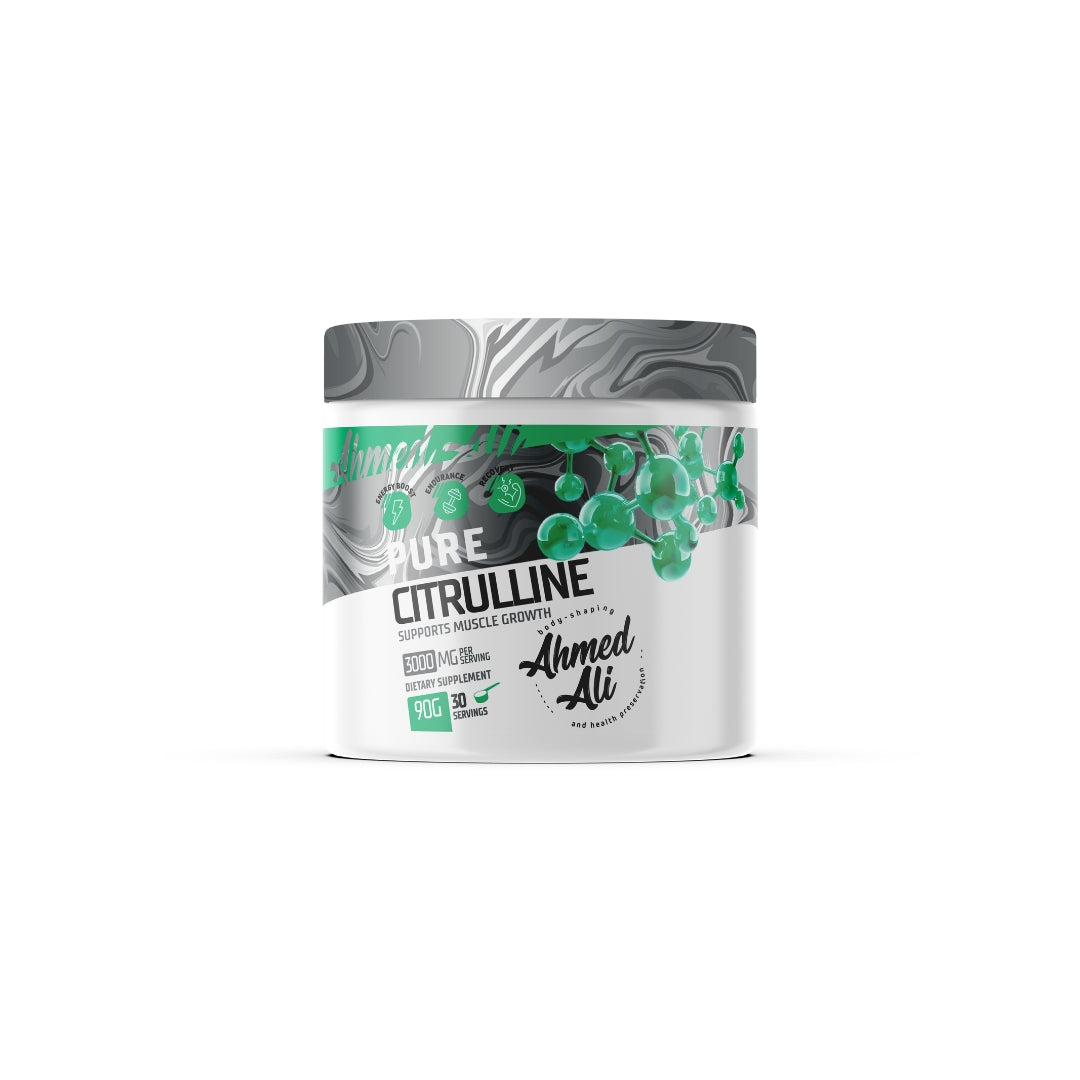 Ahmed Ali Pure Citrulline | 90g - 30 Servings (Supports Muscle Growth, Endurance & Energy Boost)