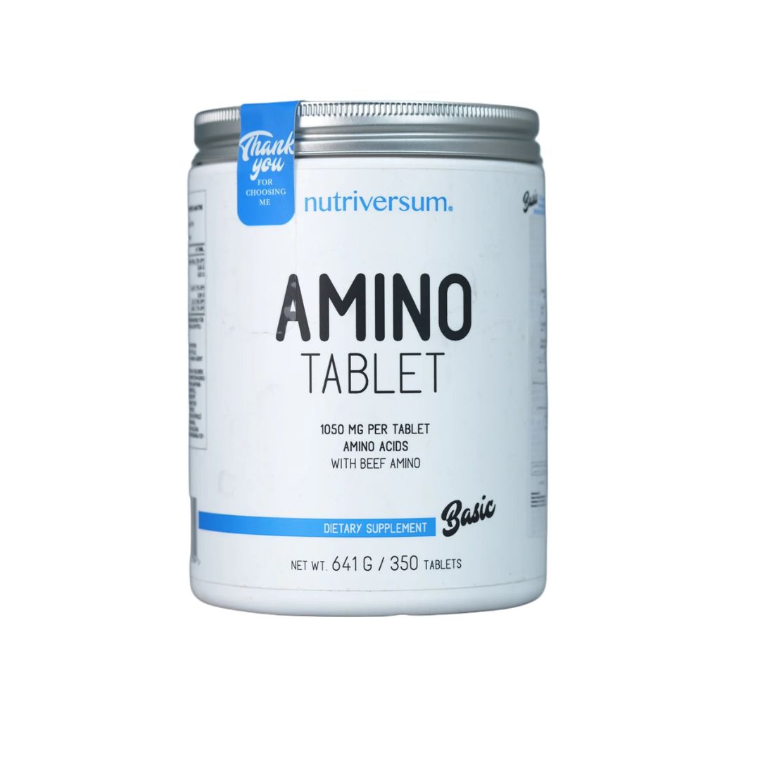 Nutriversum Amino Tablets – 350 Tablets for Essential Amino Acids & Recovery