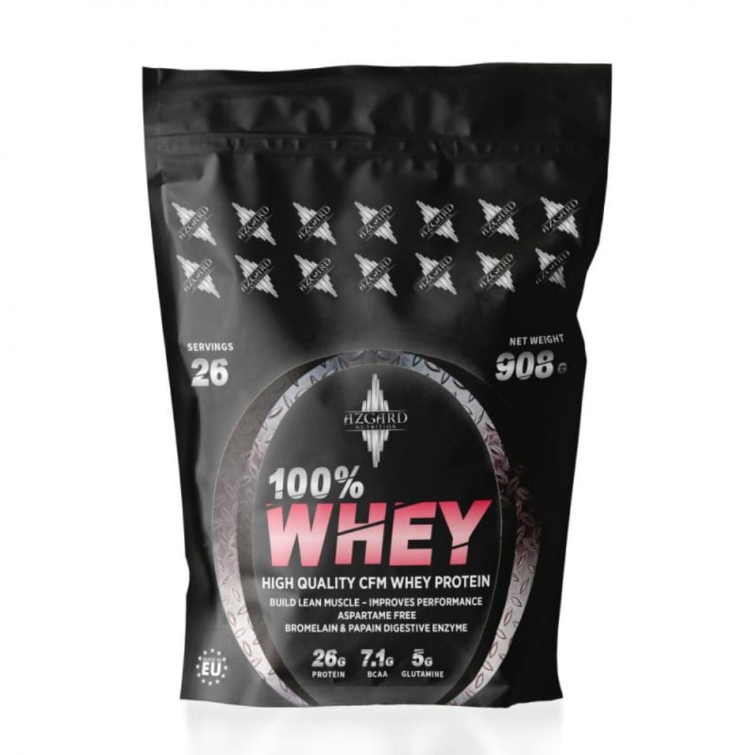 Azgard Nutrition Whey Protein 1kg – 26 Servings – 24g Protein