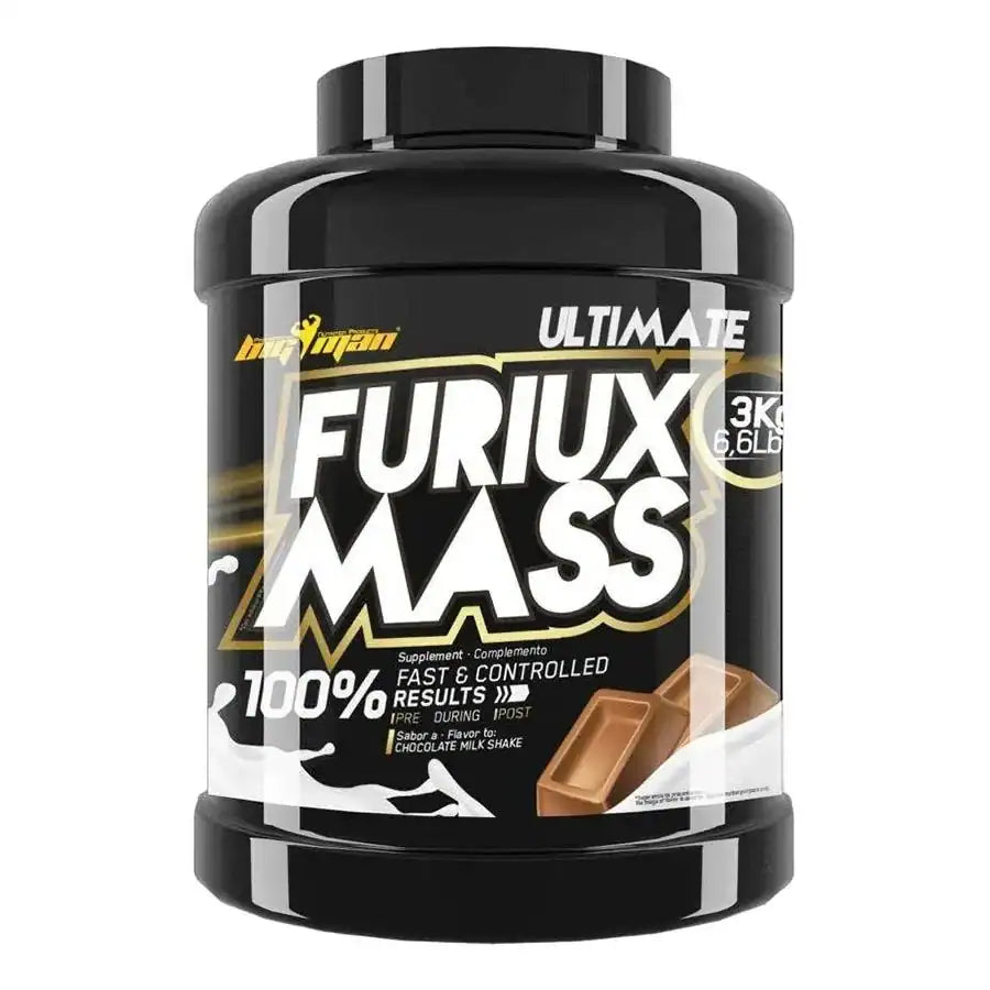 Furiux Mass Gainer | 3kg - High-Calorie Anabolic Mass Building Formula