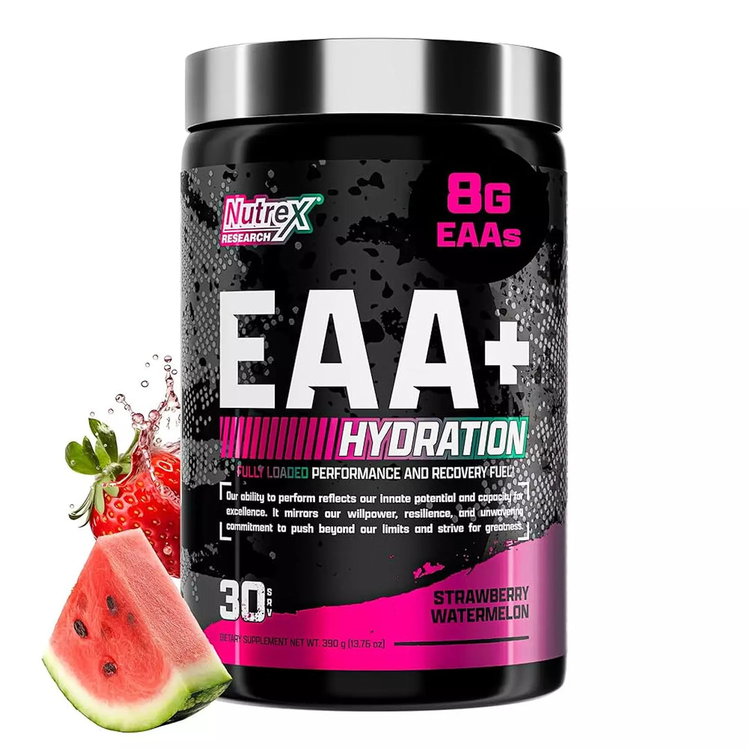 Nutrex EAA+ Hydration – Essential Amino Acids & Electrolytes (30 Servings)