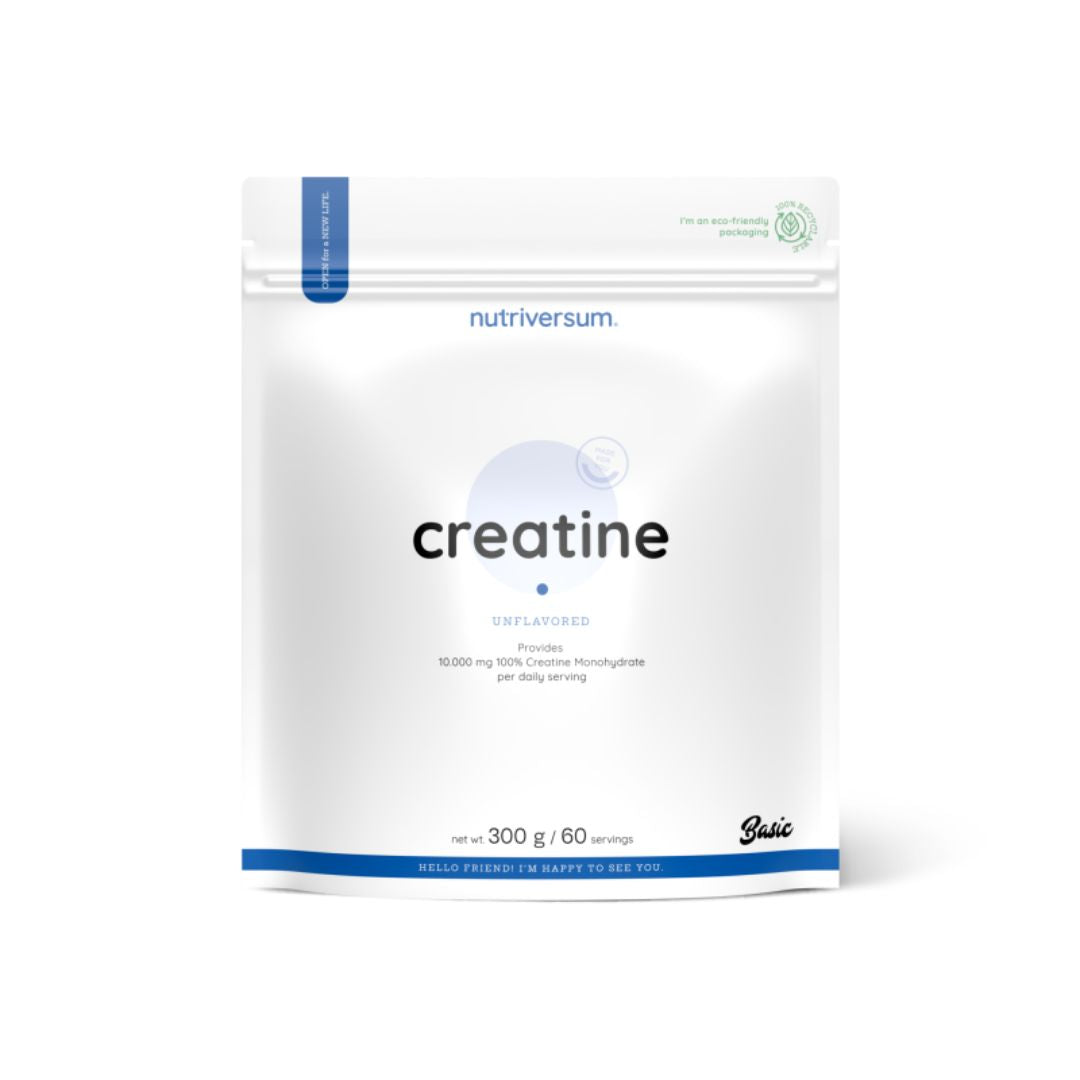 Nutriversum Basic Creatine Monohydrate – 500 g for Strength & High‑Intensity Performance