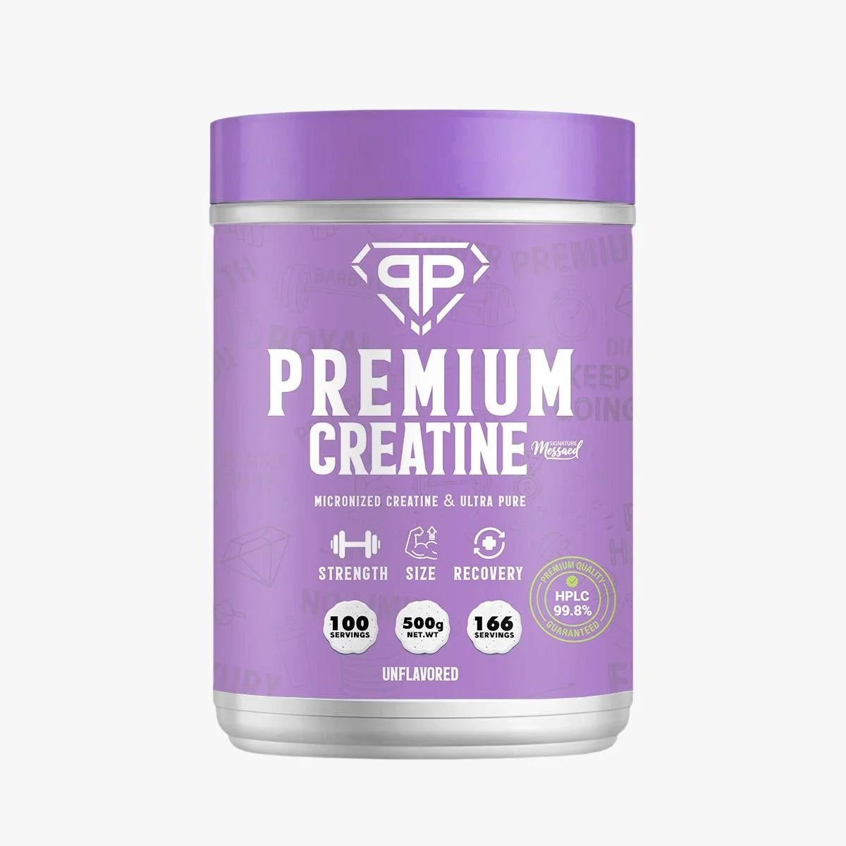 Premium Creatine QP Signature | 500g - Ultra Pure Micronized Formula (Unflavored)