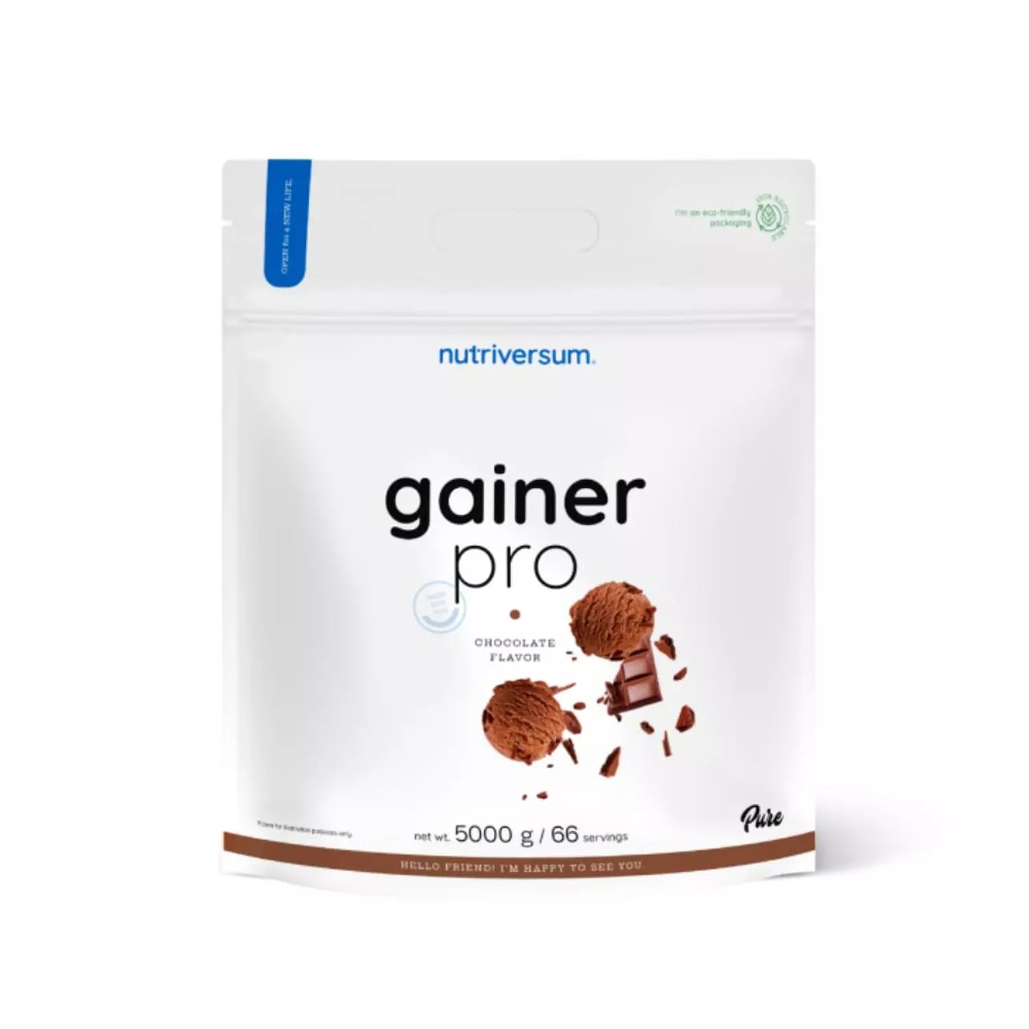 Nutriversum Gainer Pro 5kg – Weight Gainer for Muscle Growth & Recovery (71 Servings)