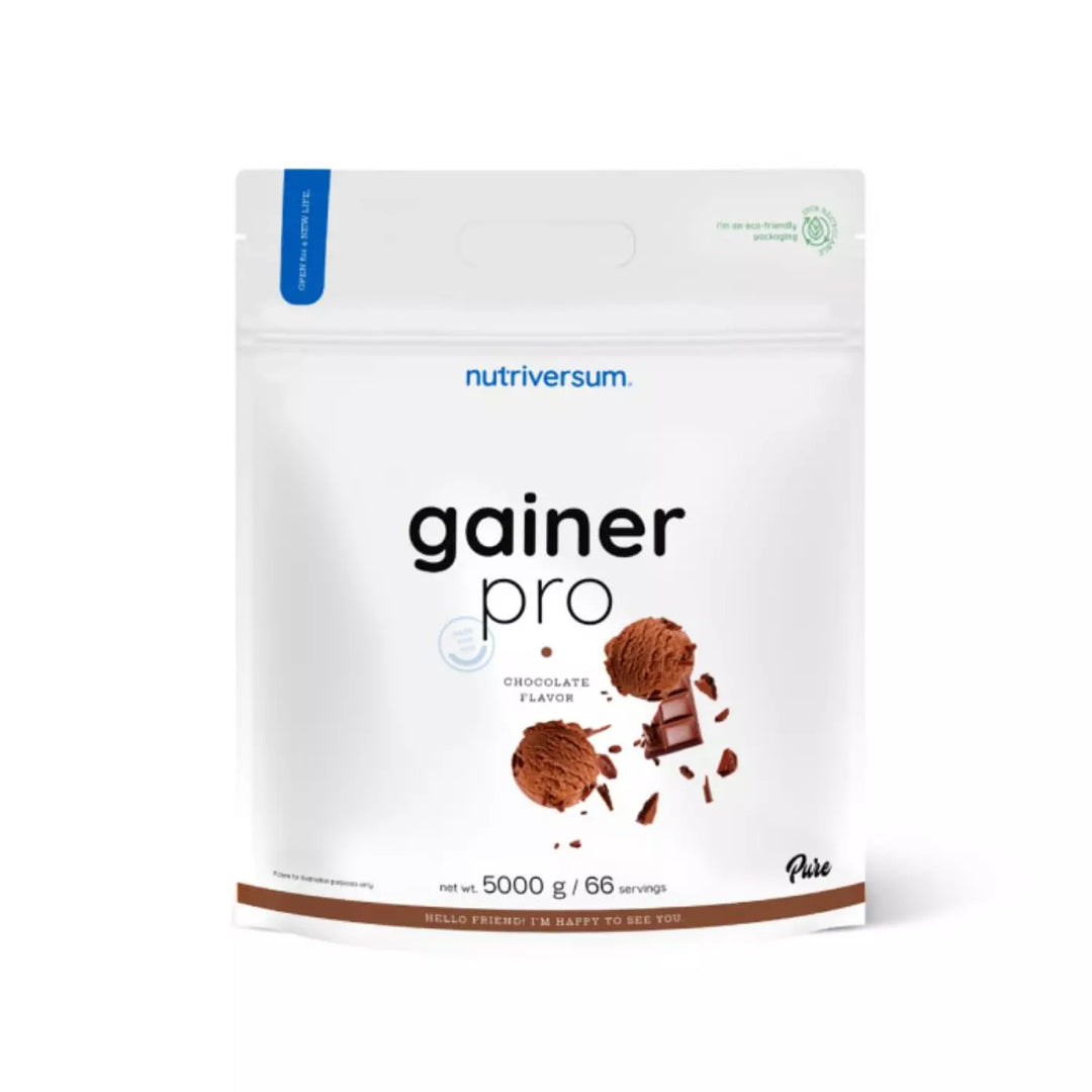 Nutriversum Pro Gainer 5kg – Weight Gainer for Muscle Growth & Recovery (66 Servings)