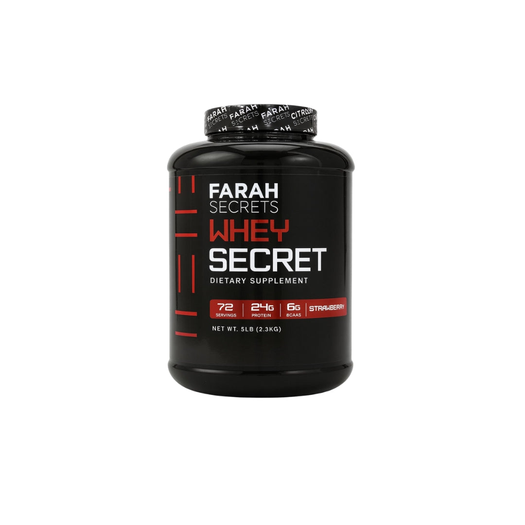 Farah Secret Whey Protein 2.3kg – 72 Servings