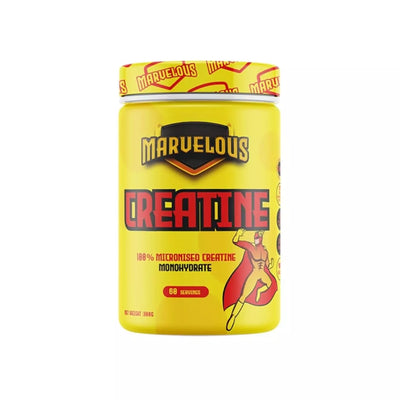 Marvelous Nutrition Creatine – 60 Servings, 300g, Supports Muscle Strength & Recovery