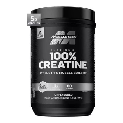 Muscletech Platinum Creatine – 80 Servings, 5g Unflavoured