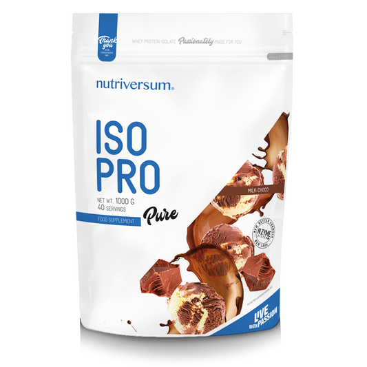 Nutriversum - ISO Pure Milk Chocolate 1 KG (40 Servings)