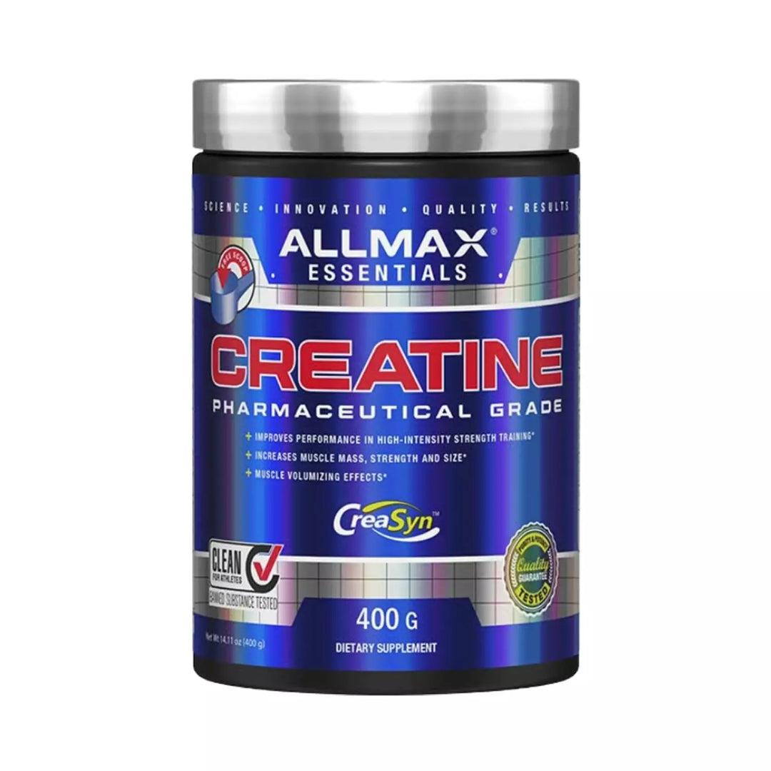 AllMax Creatine Monohydrate – 400g (80 Servings) | Strength, Power & Muscle Recovery