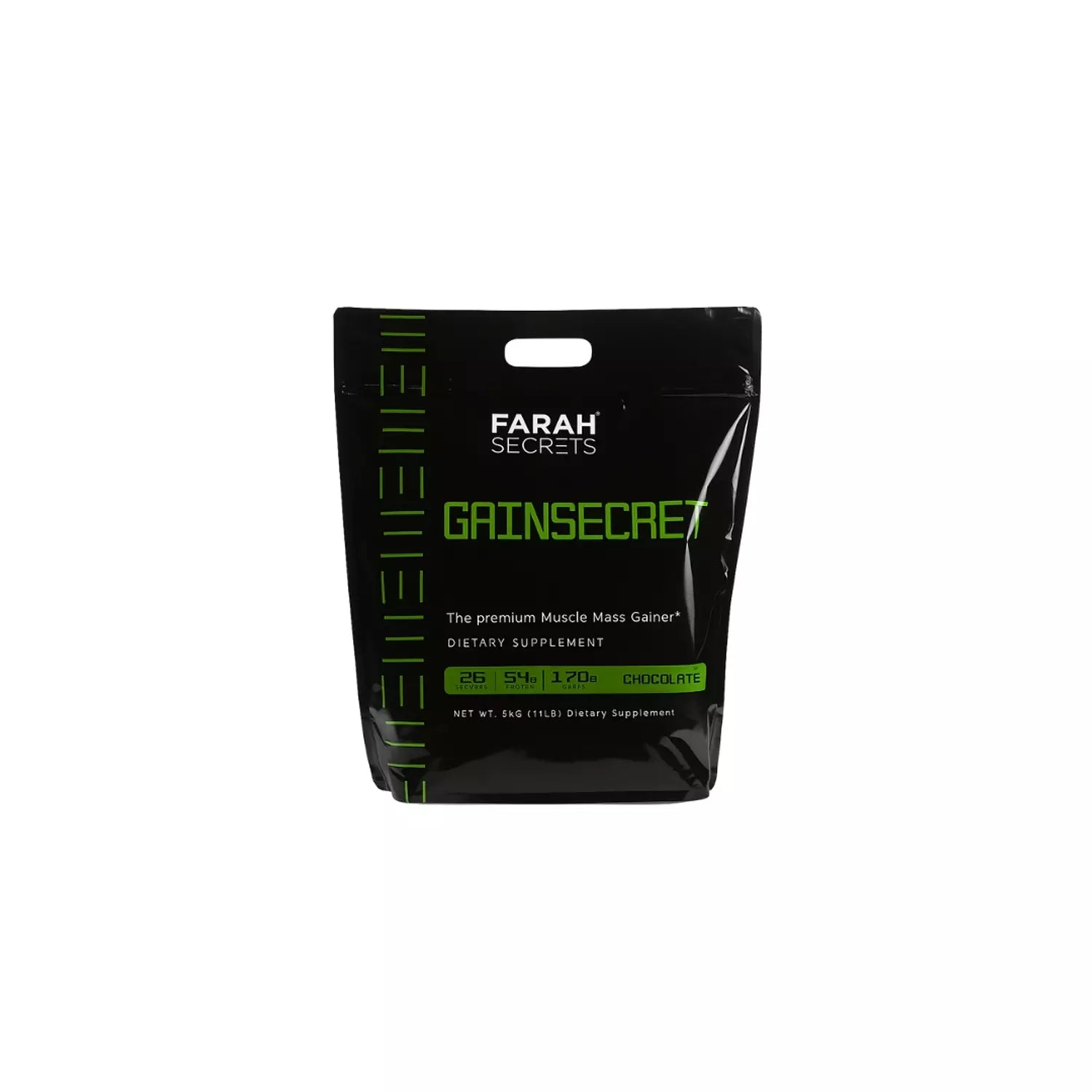 Farah Secret Mass Gainer 5kg – 26 Servings – Chocolate