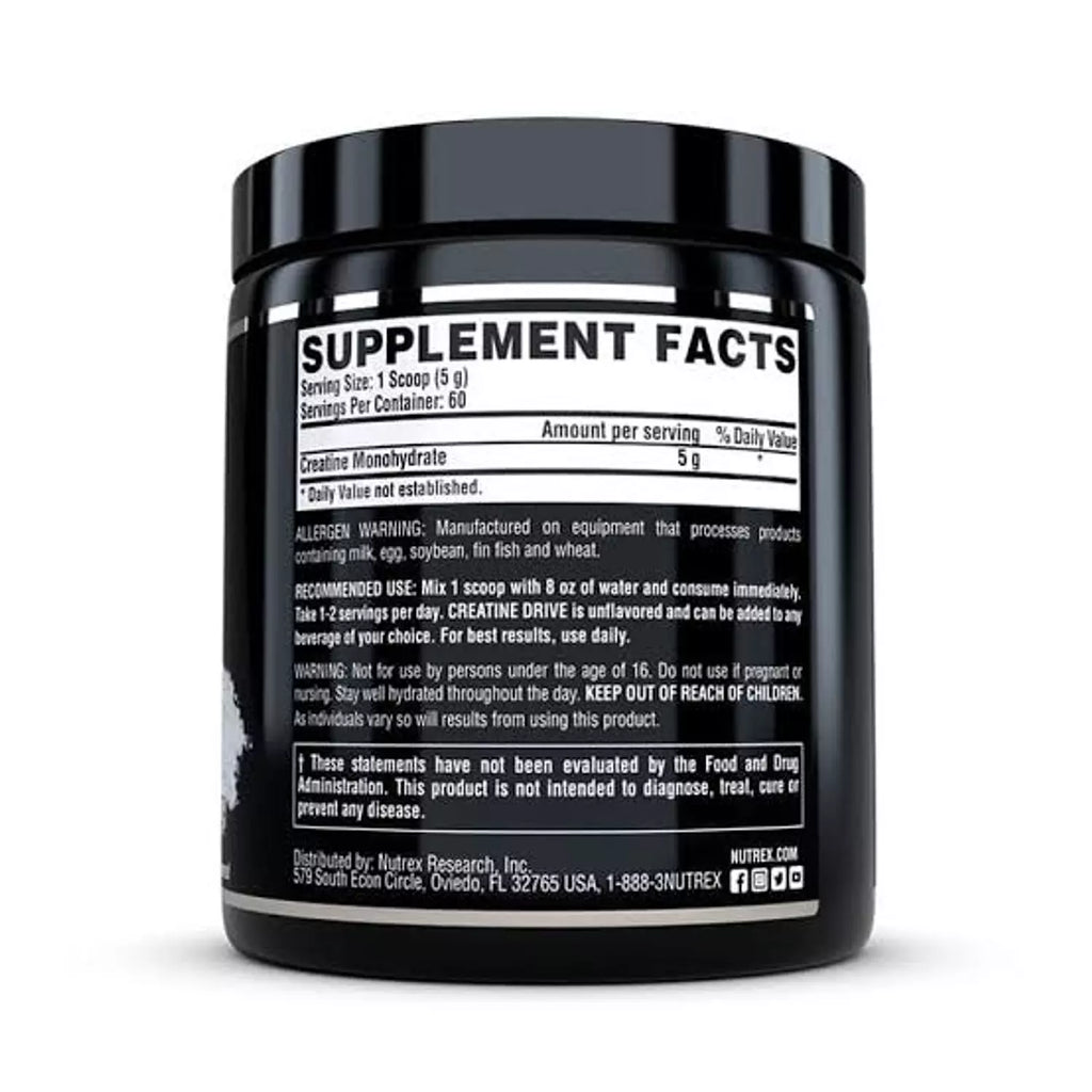 Nutrex Research Creatine Monohydrate (60 serv, 300gm)