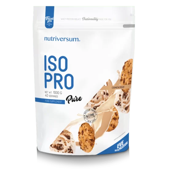 Nutriversum - ISO Pure Cookies 1 KG (40 Servings)