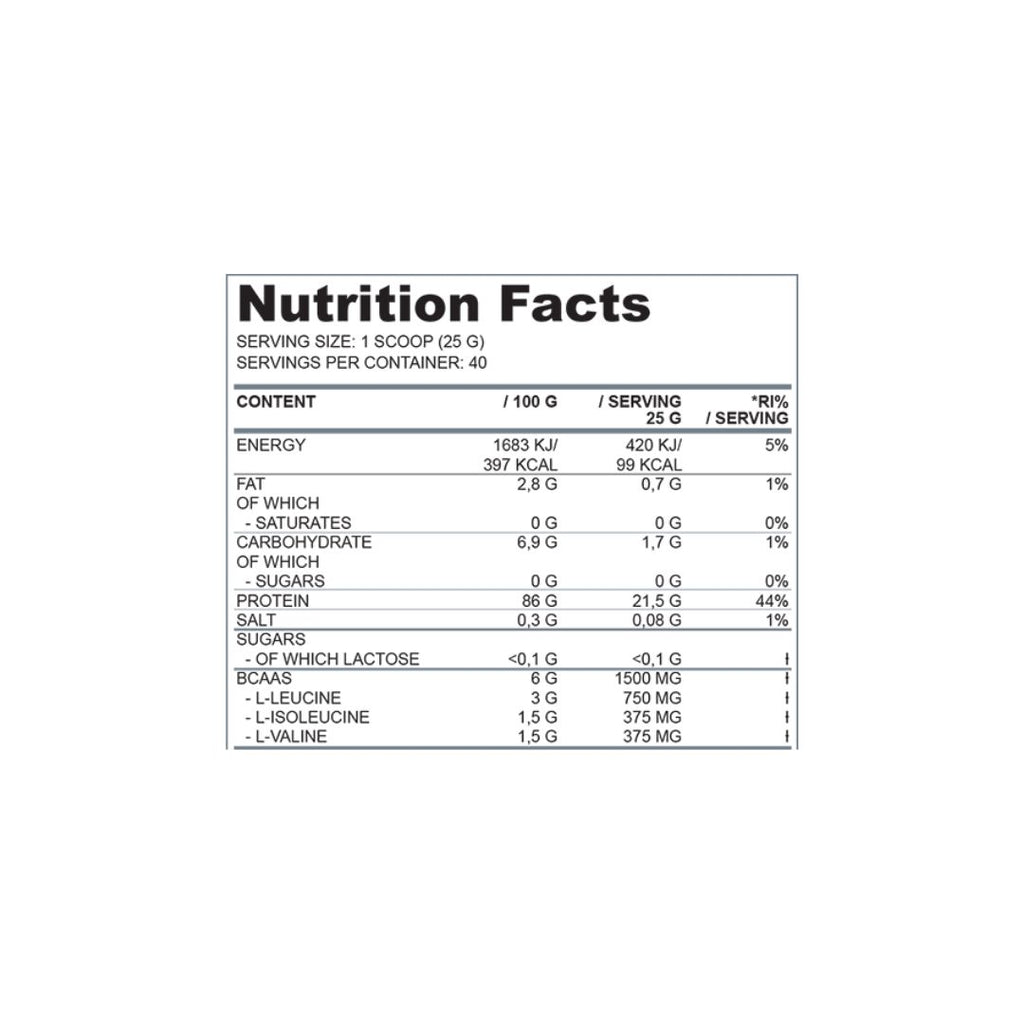 Nutriversum ISO Pro – 1kg Pure Whey Protein Isolate for Lean Muscle & Recovery