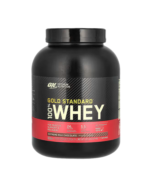 Optimum Nutrition - Gold Standard - Whey Protein Chocolate 2.3KG (74 Servings)