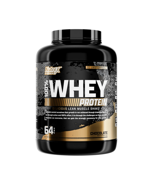Nutrex Research - Whey Protein Chocolate – 2KG - Premium Muscle Building & Recovery Protein (64 Servings)