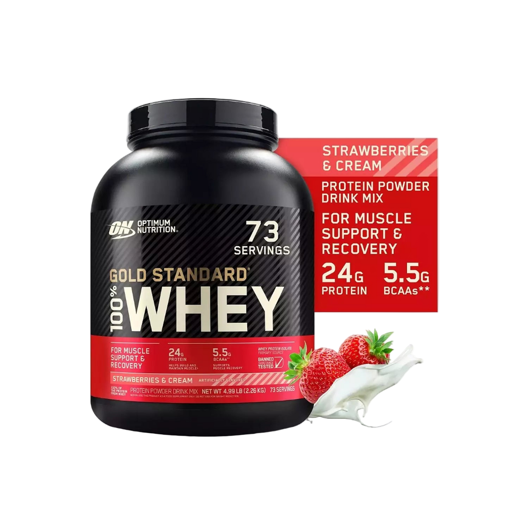 واي بروتين جولد ستاندرد 2.27 كجم | Gold Standard Whey 2.27kg