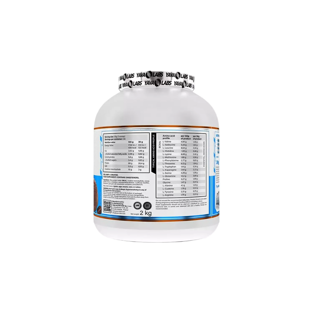 Yava Labs ISO cAMP + Creatine – 2kg for Muscle Growth, Strength & Recovery
