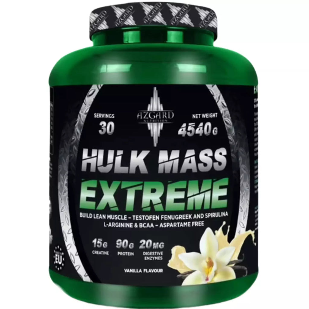 Azgard Nutrition Hulk Mass Extreme – Weight & Muscle Gainer 8kg - 54 Servings