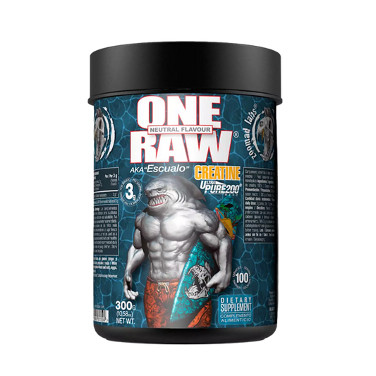 Zoomad Labs - One Raw - Creatine 300g – Strength, Power & Muscle Recovery (100 Servings)