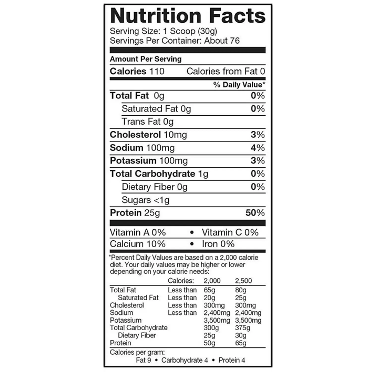 Dymatize ISO 100 2.3kg – 73 Servings – 25g Protein